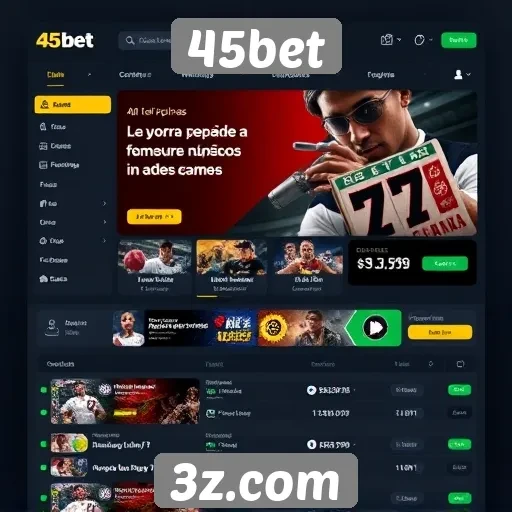 Nova interface do 45bet promete melhor experiência ao usuário
